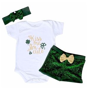 🏝 St.Patricks Day Baby Set